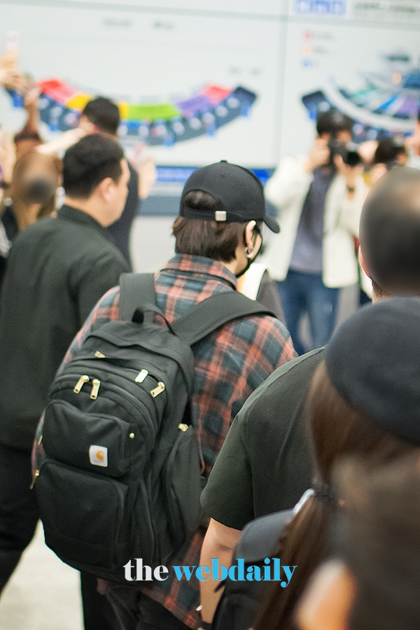 방탄소년단(BTS) 정국, 인천국제공항 입국 현장