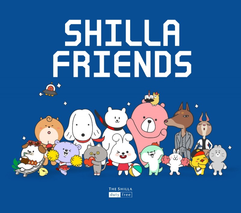 신라면세점, 2030세대 겨냥한 캐릭터 ‘신라프렌즈’ 선보여