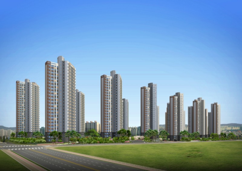 검단신도시 예미지 트리플에듀 투시도.(사진=금성백조)