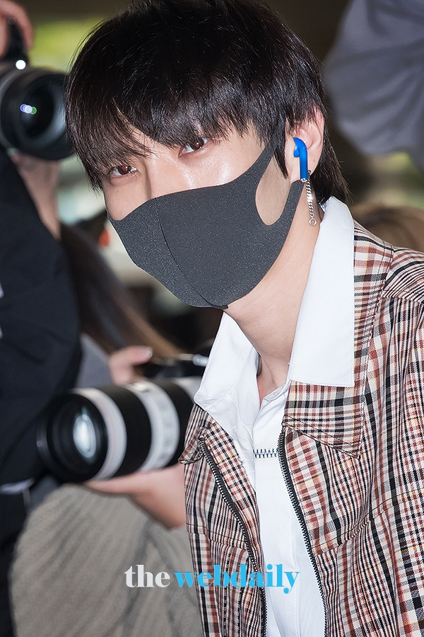 빅스(VIXX) 레오, 김포국제공항 출국 현장 (사진=최수영기자)
