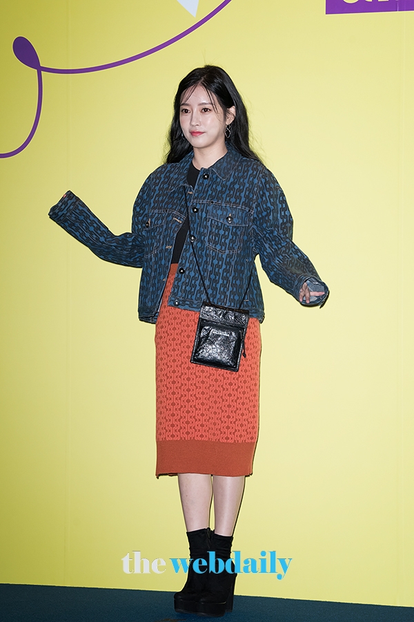 소연, 2020 S/S 패션위크 얼킨(ul:kin) 컬렉션(사진: 최수영기자)