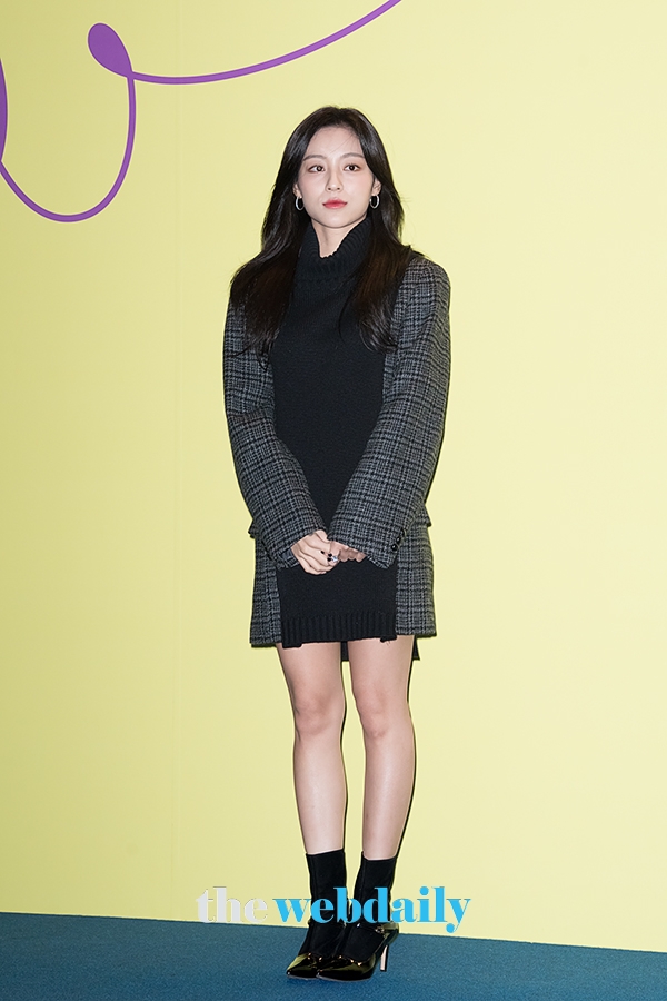 강민아, 2020 S/S 패션위크 얼킨(ul:kin) 컬렉션(사진: 최수영기자)