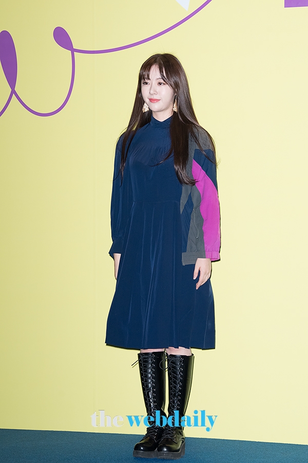 박은별, 2020 S/S 패션위크 얼킨(ul:kin) 컬렉션(사진: 최수영기자)