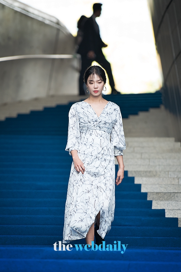 임세미, 2020 S/S 패션위크 '로맨시크' 컬렉션(사진: 최수영기자)