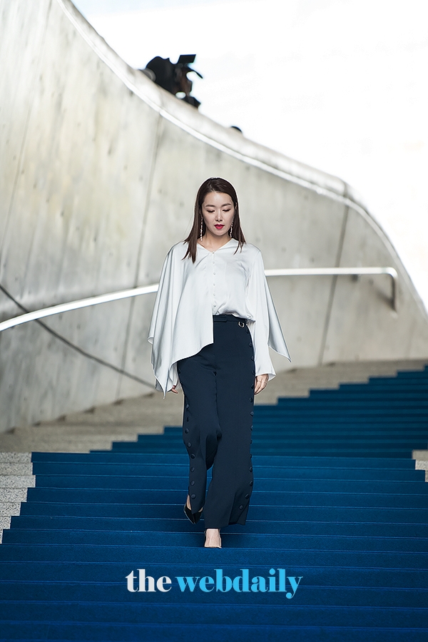 소이현, 2020 S/S 패션위크 '로맨시크' 컬렉션(사진: 최수영기자)