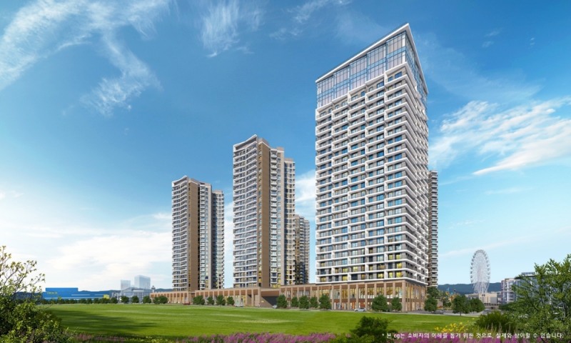 오시리아 스위첸 마티에 투시도.(사진=KCC건설)