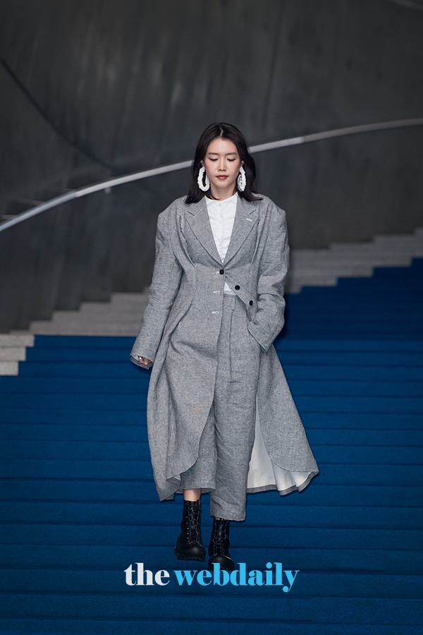 채정안, 2020 S/S 패션위크 ' BOURIE (부리) ' 컬렉션(사진: 최수영기자)