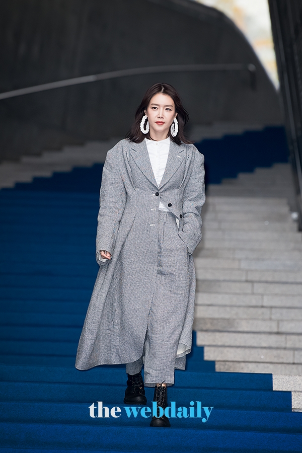 채정안, 2020 S/S 패션위크 ' BOURIE (부리) ' 컬렉션(사진: 최수영기자)