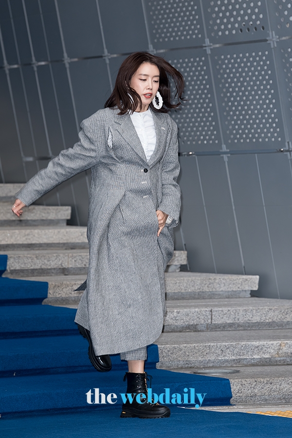 채정안, 2020 S/S 패션위크 ' BOURIE (부리) ' 컬렉션(사진: 최수영기자)