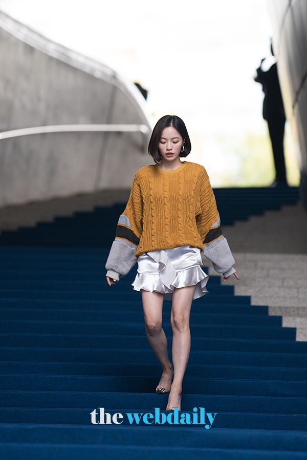 배윤경, 2020 S/S 패션위크 '라이(LIE)' 컬렉션(사진: 최수영기자)