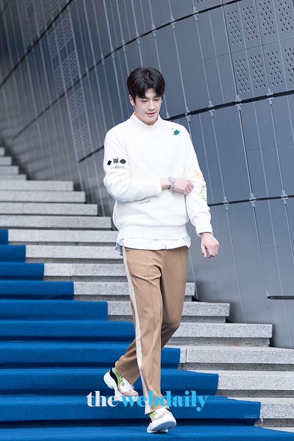 구자성, 2020 S/S 패션위크 '송지오' 컬렉션(사진: 최수영기자)