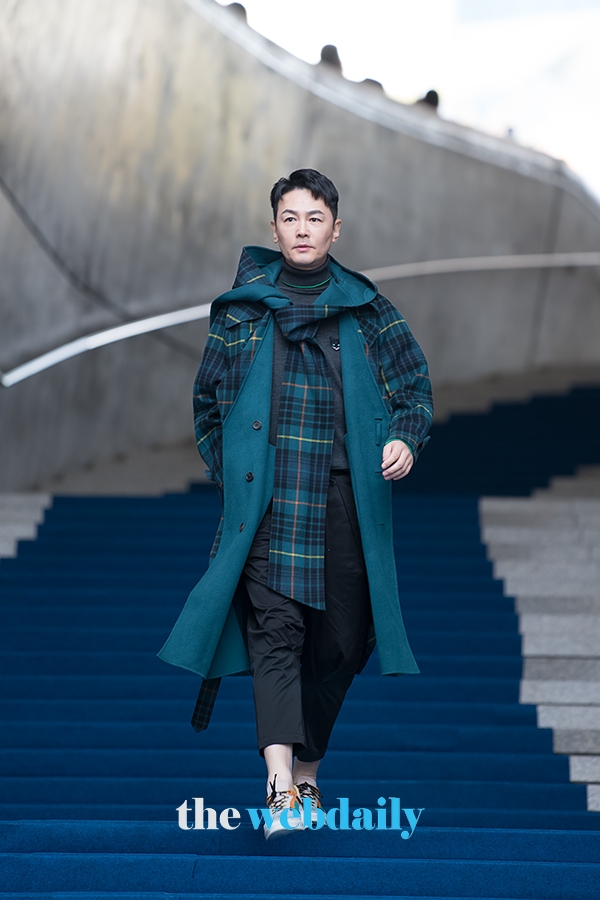 조연우, 2020 S/S 패션위크 '송지오' 컬렉션(사진: 최수영기자)