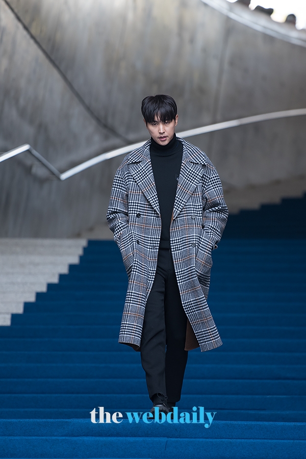 송종호, 2020 S/S 패션위크 '송지오' 컬렉션(사진: 최수영기자)