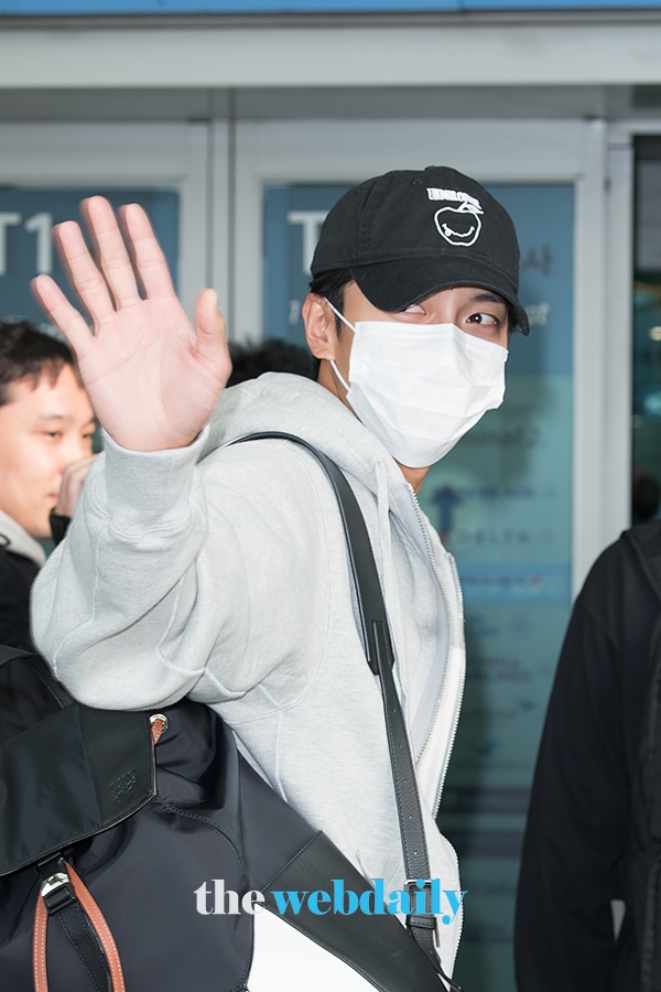 이승기, 인천국제공항 출국 현장 (사진:최수영기자)