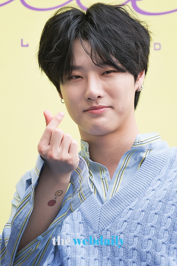 X1(엑스원) 조승연, 2020 S/S 패션위크 '엘엘이이' 컬렉션(사진: 최수영기자)