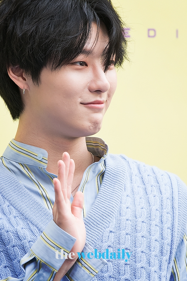 X1(엑스원) 조승연, 2020 S/S 패션위크 '엘엘이이' 컬렉션(사진: 최수영기자)