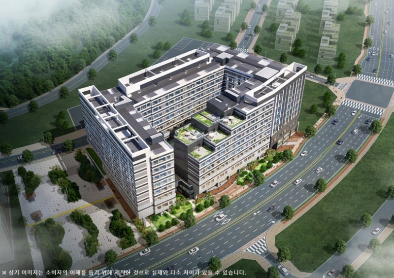 여수 웅천 캐슬 디아트 조감도.