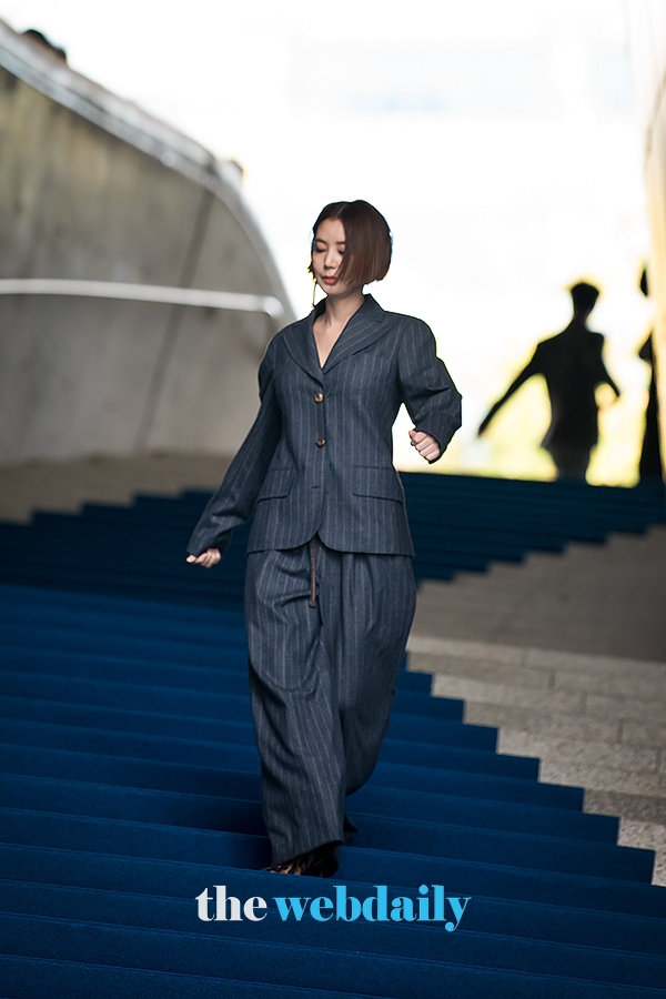 김성령, 2020 S/S 패션위크 ' 미스지 ' 컬렉션(사진: 최수영기자)