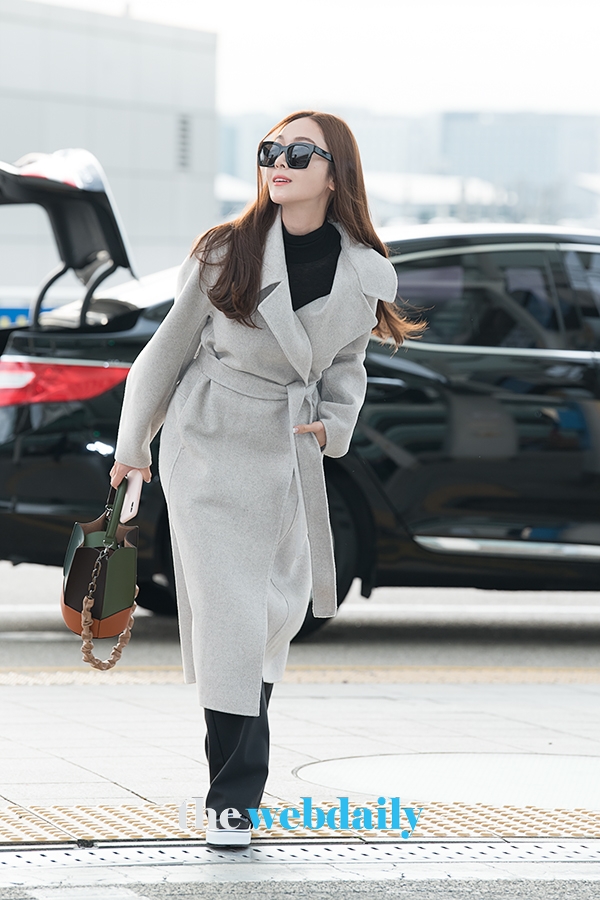 제시카, 인천국제공항 출국 현장 (사진:최수영기자)