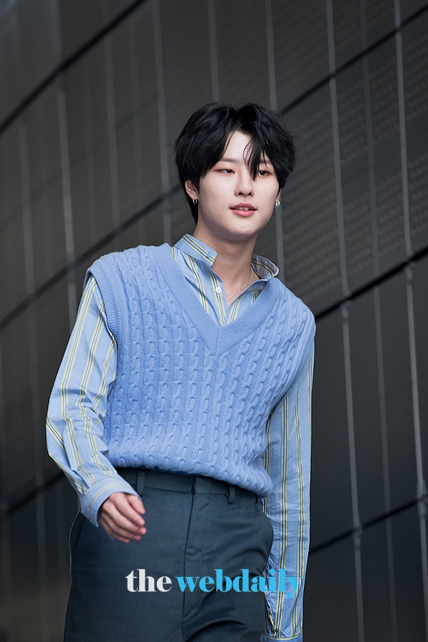 X1(엑스원) 조승연, 2020 S/S 패션위크 ' 엘엘이이 ' 컬렉션(사진: 최수영기자)