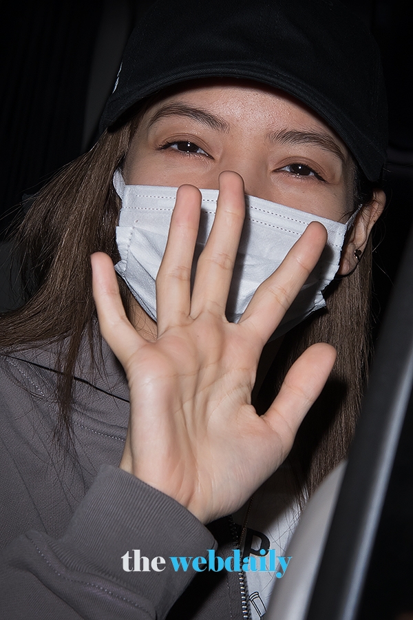 BLACKPINK(블랙핑크) 리사, 김포국제공항 입국 현장(사진:최수영기자)