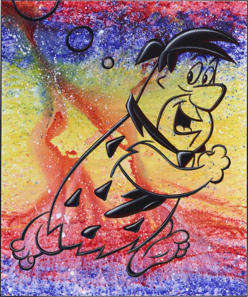 Kenny Scharf, Untitled, 2019, acrylic, spraypaint, silkscreen ink and glitter on Arches, 55.8 x 76.2cm (Edition of 20 plus 5 artist's proofs) / 사진제공=BAIK ART Seoul