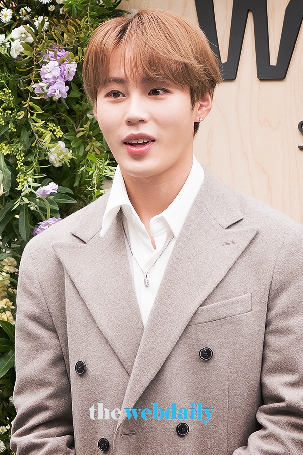 하성운, ‘벨레다(WELEDA)’ 포토월 행사 현장