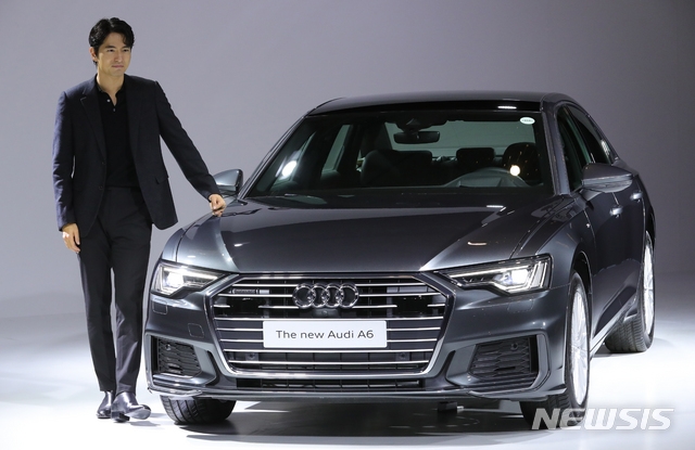 ‘아우디 a6’ 토스 행보가 시작됨에 따라 관심이 급증하는 하루다 / 출처 NEWSIS