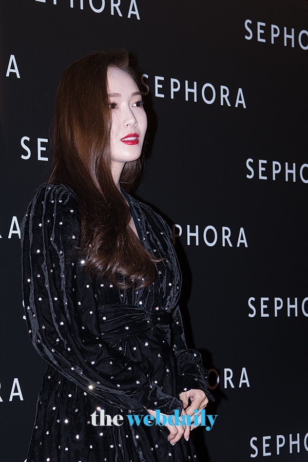 제시카, '세포라' 론칭 기념 포토월 행사 현장
