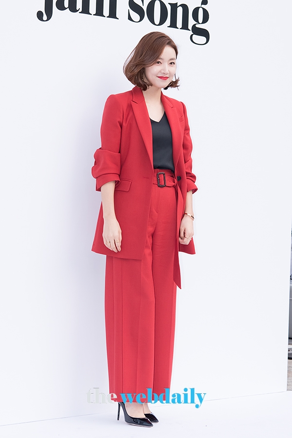 소이현, 제인송(jain song) 2020 S/S 컬렉션 포토월 행사 현장