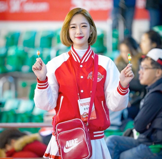 치어리더 윤별하/사진제공=SK나이츠
