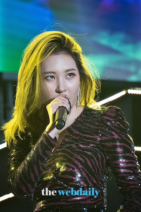 선미, 엔씨 피버 페스티벌 2019 현장(사진:최수영기자)