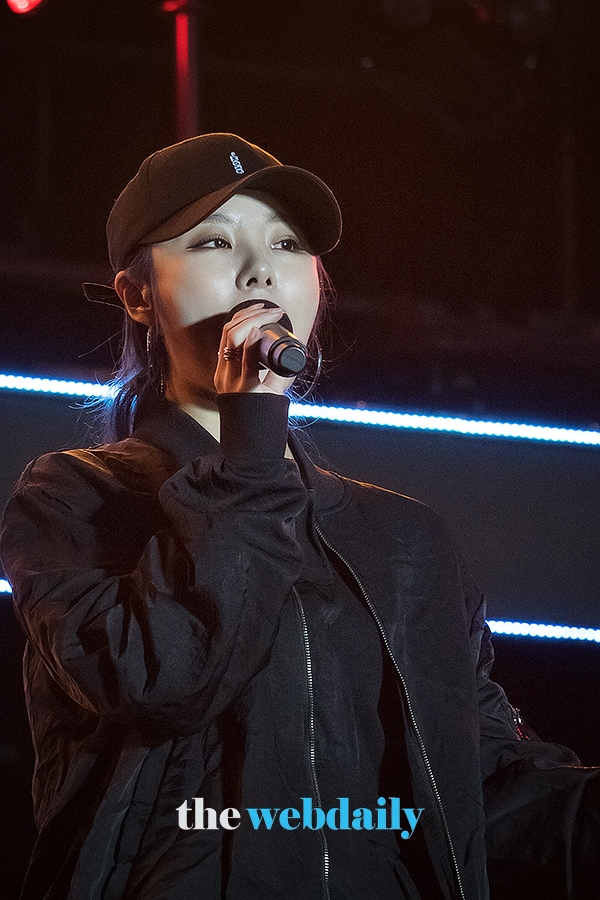 마마무 휘인, 엔씨 피버 페스티벌 2019 현장(사진:최수영기자)