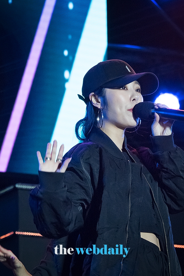 마마무 휘인, 엔씨 피버 페스티벌 2019 현장(사진:최수영기자)