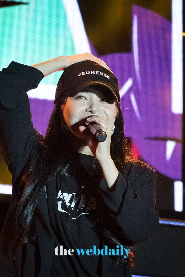 마마무 솔라, 엔씨 피버 페스티벌 2019 현장(사진:최수영기자)