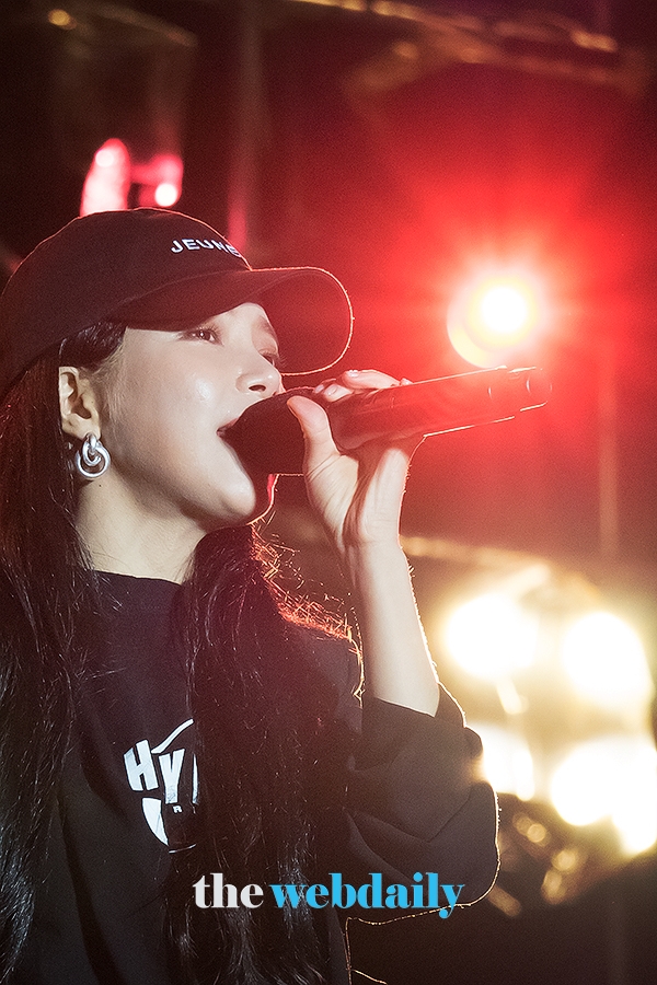 마마무 솔라, 엔씨 피버 페스티벌 2019 현장(사진:최수영기자)
