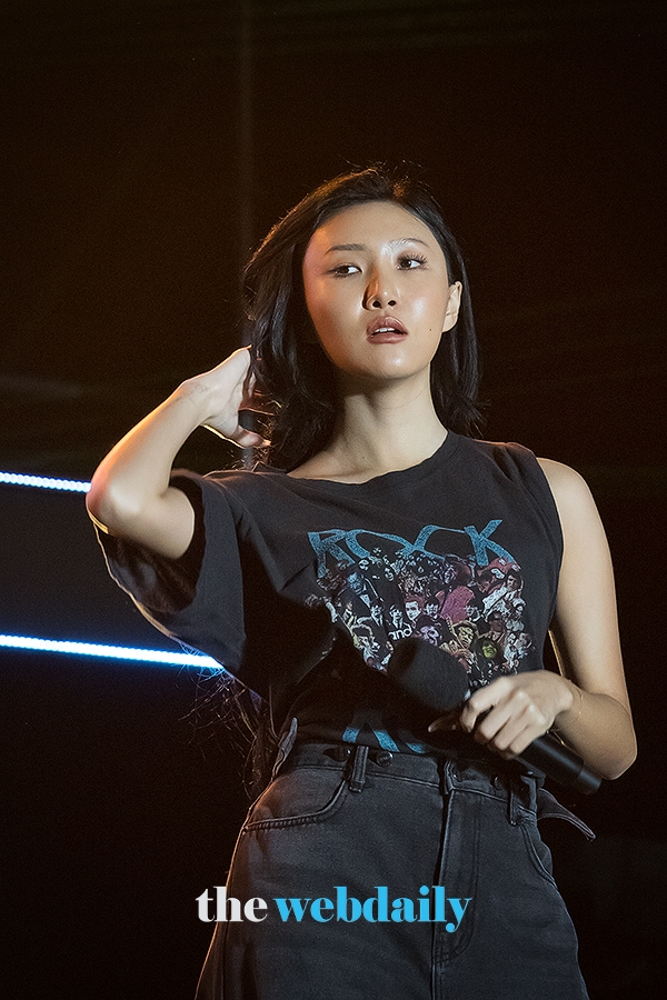 마마무 화사, 엔씨 피버 페스티벌 2019 현장(사진:최수영기자)