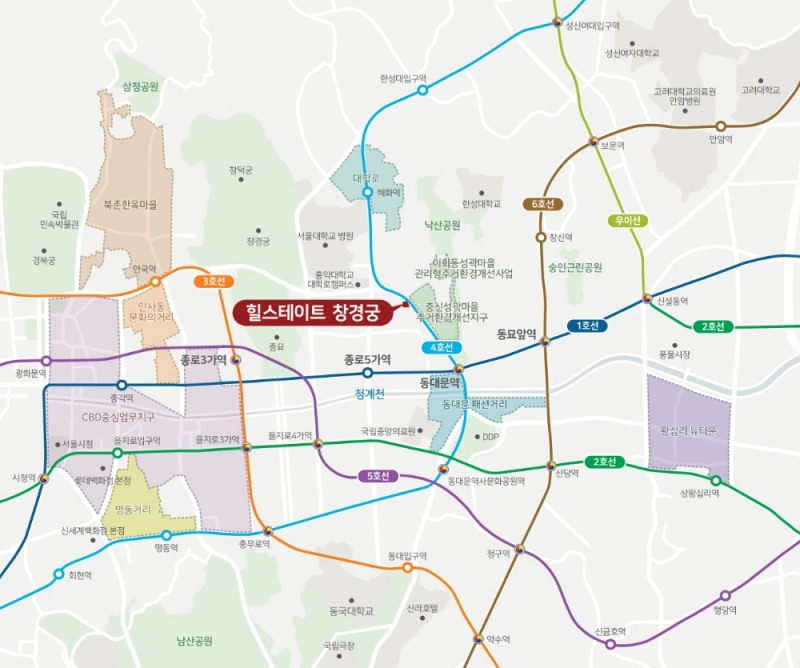 현대건설 ‘힐스테이트 창경궁’ 견본주택 내달 1일 오픈