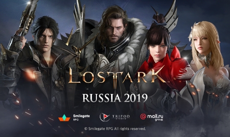로스트아크의 러시아 공개 서비스 안내 이미지. 사진=스마일게이트