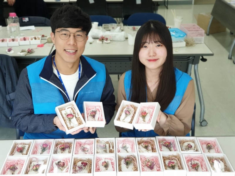 JW그룹, 독거 재가 어르신 위한 방향제 나눔 봉사활동