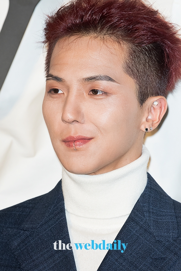 위너 송민호, 루이 비통 서울 오픈 이벤트 행사 현장 (사진: 최수영기자)
