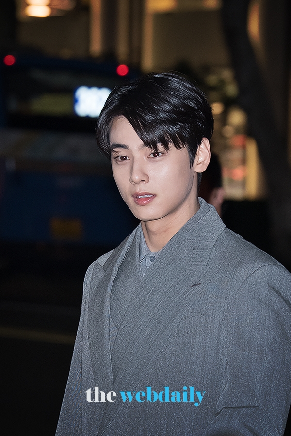 차은우, 루이 비통 서울 오픈 이벤트 행사 현장 (사진: 최수영기자)