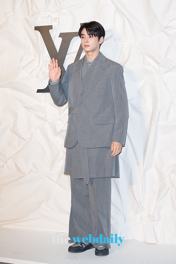 차은우, 루이 비통 서울 오픈 이벤트 행사 현장 (사진: 최수영기자)