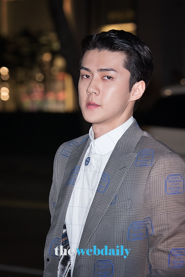 엑소 세훈, 루이 비통 서울 오픈 이벤트 행사 현장 (사진: 최수영기자)