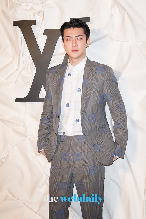 엑소 세훈, 루이 비통 서울 오픈 이벤트 행사 현장 (사진: 최수영기자)