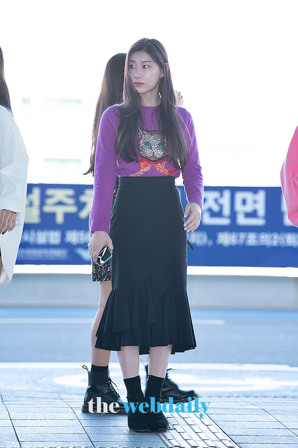 ITZY(있지) 채령, 인천국제공항 출국 현장 (사진:최수영기자)