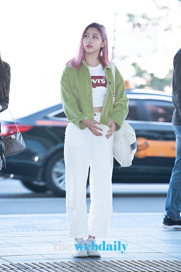ITZY(있지) 류진, 인천국제공항 출국 현장 (사진:최수영기자)