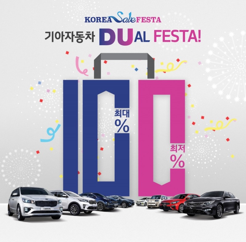 기아차, 카니발·쏘렌토 등 최대 10% 할인…금융혜택도 지원