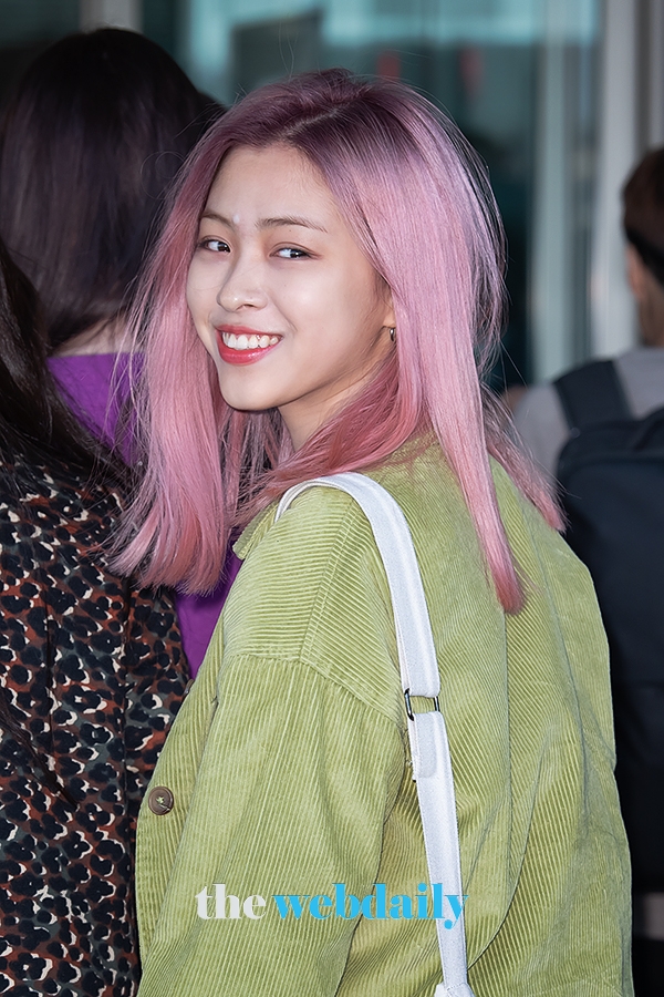ITZY(있지) 류진, 인천국제공항 출국 현장 (사진:최수영기자)