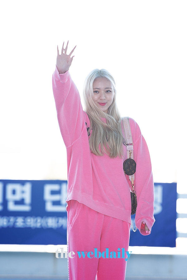 ITZY(있지) 유나, 인천국제공항 출국 현장 (사진:최수영기자)